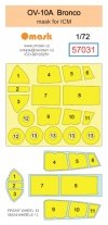 Omask 57031 OV-10A Bronco mask (for ICM) 1/72