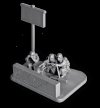  Zvezda 6210 German MG-34 machine-gun with crew 1941-1945 (winter) 1/72