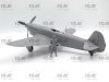 ICM 32093 Normandie-Niémen. Plane of Roland de la Poype (Yak-9T with Roland de la Poype figure) 1/32