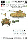 Star Decals 16-002 PzKpfw IV Ausf H - SS-Pz.Reg. 12 HJ 1/16