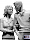 Master Box 24029 Dangerous Curves Series. Bob and Sally - The Happy Couple 1/24