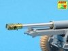 Aber 35L-127 Late barrel MK2 with muzzle brake to British 25 pdr (1:35)	