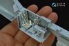 Quinta Studio QD32083 Bf 109G-2/G-4 3D-Printed & coloured Interior on decal paper (Hasegawa) 1/32