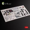 KELIK K48099 A-6A Intruder - interior 3D decals for HobbyBoss kit 1/48