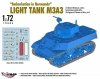 Mirage-Hobby 726066 Le Débarquement de Normandie Light Tank M3A3. 2nd ADgen. Leclerc,GTL,12th Regiment of Chasseurs of Africa, part 2 1/72