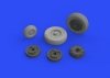 Eduard 648541 Mirage IIIC wheels 1/48 EDUARD