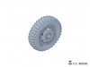 E.T. Model P35-150 U.S.Army M8/M20 Light Armored Car Sagged Wheels For TAMIYA Kit 1/35