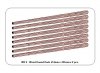 Aber WR4 Pręty drewniane 4mm długość 250mm x 8 szt.