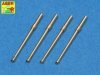 Aber A48014 Set of 4 barrels for Japanese 20 mm Type 99 aircraft machine cannons (1:48)