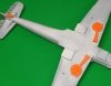 Omask 74831 Bf 109 E wheel bay plugs (for Wingsy Kits) 1/48