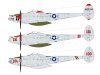 Tamiya 61123 Lockheed P-38J Lightning 1/48