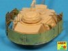 Aber 72A06 Osłony wieży do PzKpfw IV / Turret skirts for PzKpfw IV 1/72