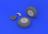 Eduard 632024 Ju 88 wheels late 1/32 (Revell)