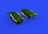 Eduard 648606 Bf 110G-4 exhaust stacks for Eduard 1/48