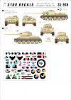 Star Decals 35-946 Egyptian Tanks #1 in the 1950s  1/35
