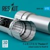 RESKIT RSU72-0296 F-4 (E, J, F, G, S) Phantom II exhaust nozzles for Revell kit (3D Printed) 1/72