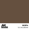 AK Interactive RC874 S.C.C. No.2 Brown 17 ml