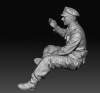 Das Werk DW16007 German Tank Commander 1/16