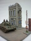 RT-Diorama 35197 Diorama-Base: Street Corner 1/35