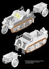 Dragon 6341 Sd.Kfz.2 Kettenkrad Early Production w/Infanteriekarren 1:35