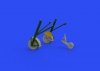 Eduard 672247 Z-37A wheels for Eduard 1/72