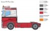 Italeri 3962 Volvo FH Plat Dak 1/24