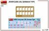 MiniArt 24002 JERRYCANS 20L GERMAN TYPE 1/24