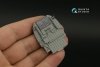 Quinta Studio QD35099 AH-64E 3D-Printed & coloured Interior on decal paper (Takom) 1/35