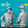 RESKIT RSF32-0070 F-105 (F, G) Thunderchief male pilots (in a standing position - type 2) (2 pcs) (3D Printed) 1/32