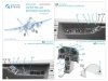 Quinta Studio QDS-32109 F/A-18C Late 3D-Printed & coloured Interior on decal paper (Academy) (Small version) 1/32
