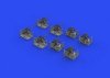 Eduard 653008 5/25 caliber gun Mk.10 PRINT 1/350