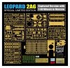 Rye Field Model 5114 Leopard 2A6 Captured Version with T-80 Wheels in Moscow 1/35