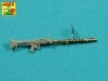 Aber 35L-169 Lufa do niemieckiego karabinu MG34 z pancerną osłoną 1/35