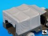 Black Dog T35103 Us Dodge canvas accessories set 1/35
