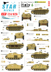 Star Decals 72-A1026 German tanks in Italy # 6. Sturmgeschutz. 1/72