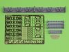 Master SM-350-095 USN 40 mm/56 Bofors quadruple mount ver.3 / with Mk-51 director - (resin, PE and turned parts) - (6pcs) 1:350