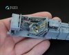 Quinta Studio QD32005 P-51D (Early) 3D-Printed & coloured Interior on decal paper (for Tamiya kit) 1/32