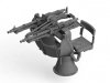 ICM 35714 Zwillingssockel 36 WWII German Anti-aircraft Machine gun Mount 1/35