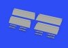 Eduard 648520 P-38F/ G landing flaps 1/48 TAMIYA