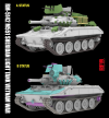 Rye Field Model 5142 M551 Light Tank Sheridan Vietnam War 1/35