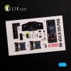 KELIK K72058 HH-65A/B Dolphin interior 3D decals for Dream Model kit 1/72