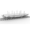 AK Interactive AK35501 GERMAN RAILWAY SCHWERER PLATTFORMWAGEN TYPE SSYS 1/35