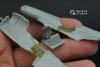 Quinta Studio QD+72054 P-40E Warhawk 3D-Printed & coloured Interior on decal paper (Academy/Modelist) (with 3D-printed resin parts) 1/72