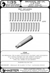 Master GM-35-020 Browning .50 caliber (12.7mm) - łuski (25 szt.) (1:35)