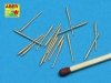 Aber 350L-14 Set of 16 pcs 105 mm SFLAK barrels SKC/33nt used in C/37 mount for German war ships (1:350)