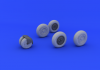 Eduard 648248 MiG-31 wheels 1/48 AMK