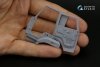 Quinta Studio QD35053 KAMAZ 65115 Dump truck 3D-Printed & coloured Interior on decal paper ( Zvezda ) 1/35