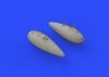 Eduard 648349 P-51D 75gal fuel tanks AIRFIX 1/48