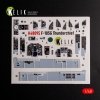 KELIK K48095 F-105G Thunderchief - interior 3D decals for HobbyBoss kit 1/48