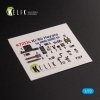 KELIK K72134 Ki-84 Hayate - interior 3D decals for Arma Hobby kit 1/72
